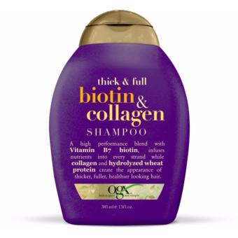Dầu Gội Kích Thích Mọc Tóc OGX Thick &amp; Full Biotin &amp; Collagen Shampoo 385ml