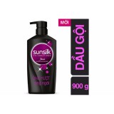 Dầu gội Sunsilk Óng mượt rạng ngời chai 900g đen
