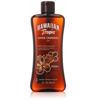 Dầu tắm nắng & dưỡng ẩm da Hawaiian Tropic Dark Tanning Sun Care Moisturizing Oil 236ml (Mỹ)  