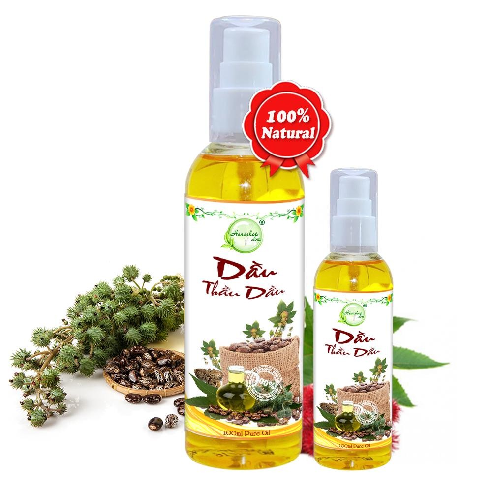 Dầu Thầu Dầu Castor Pháp Nguyên Chất 100ml