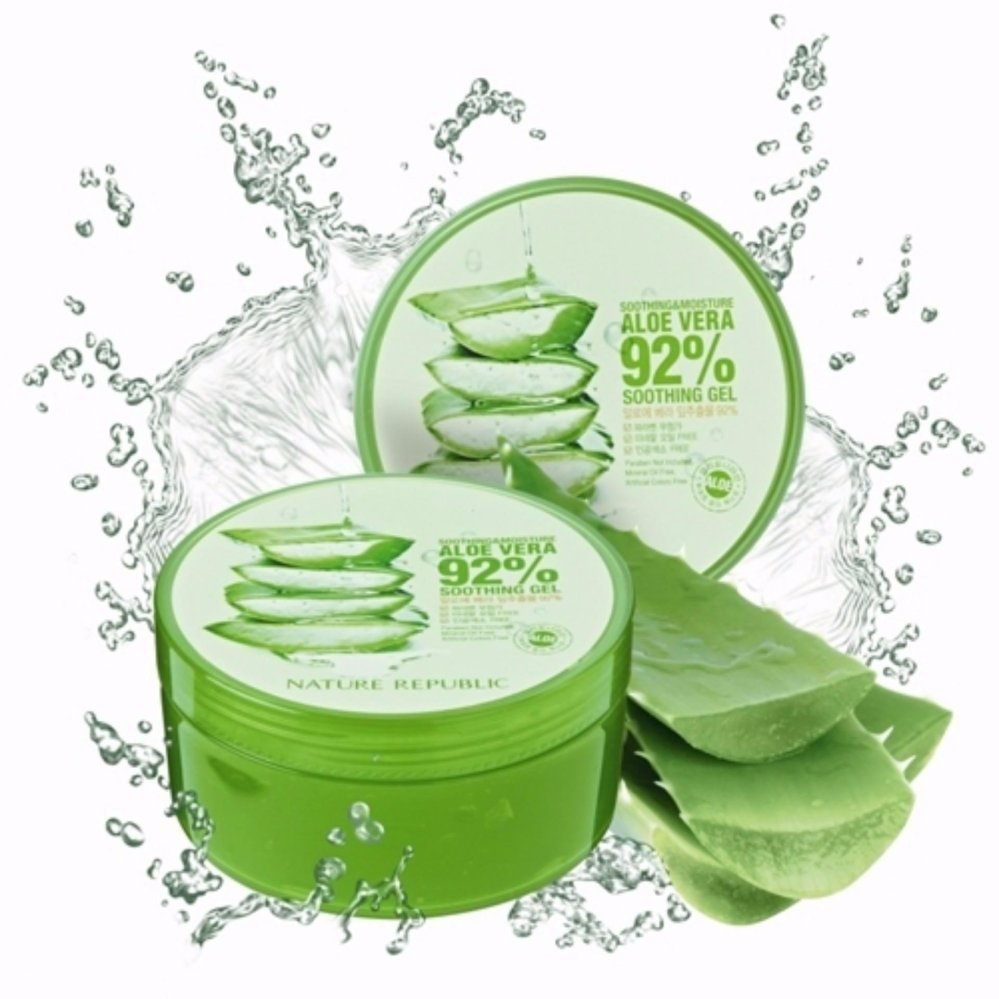 [HCM]Lô Hội Làm Đẹp Đa Công Dụng Nature Republic Aloe Vera 92% Soothing Gel 300ml