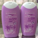 Gel tắm dưỡng ẩm mịn da từ hoa lan tây Byphasse Shower Gel Ylang Flower 500ml