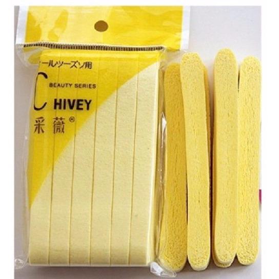 Mút nén rửa mặt chivey japan