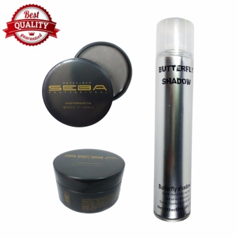 Gôm xịt tóc bạc 320ml + Sáp vuốt tóc Nhật 80g