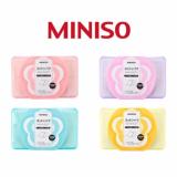 Hộp bông tẩy trang miniso loại 1000 miếng - màu ngẫu nhiên