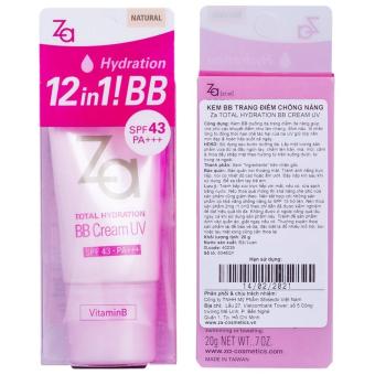 Kem Bb Trang Điểm Chống Nắng Za Total Hydration Bb Cream Uv 20 G April 2018 - 3 Kem Bb Trang Điểm Chống Nắng Za Total Hydration Bb Cream Uv 20 G - 3
