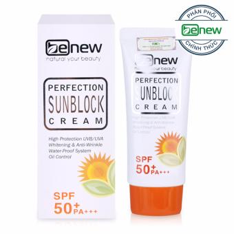 Kem chống nắng làm trắng da Benew Perfection Sunblock Cream 50ml  