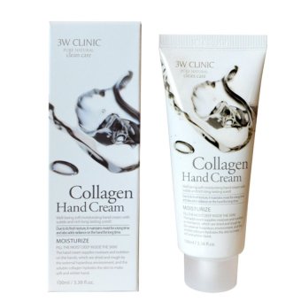 Kem Dưỡng Da Tay Collagen 3W Clinic Collagen Hand Cream 100ml  
