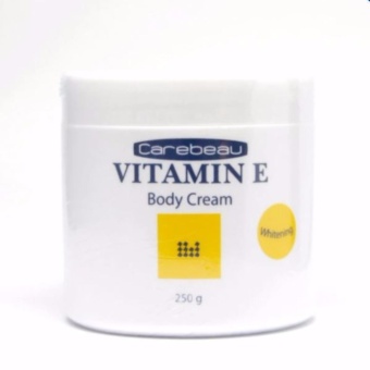 Kem dưỡng da Vitamin E làm trắng da Whitening 250g hiệu Carebeau Thái Lan  