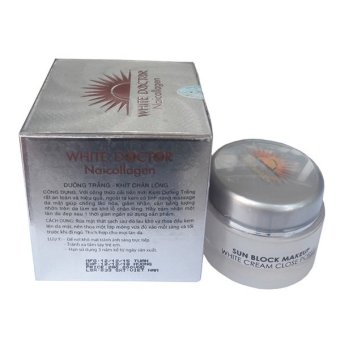 Kem Dưỡng Trắng - Se Khít Lỗ Chân Lông White Doctor Naicollagen 22g April 2018 - 3 Kem dưỡng trắng - Se khít lỗ chân lông White Doctor Naicollagen 22g - 3