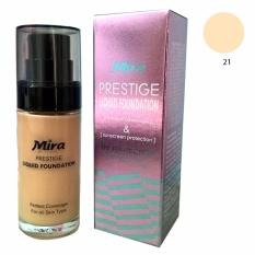 Kem nền mịn da chống nắng Mira Liquid Foundation No.21 Hàn Quốc 30ml - Hàng chính hãng