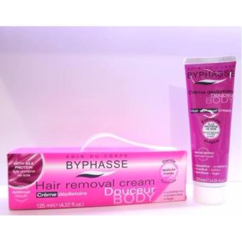 Kem Tẩy Lông Dưỡng Ẩm cho da nhạy cảm Byphasse Hair Removal Cream 125ml- Tây Ban Nha  