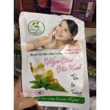 Kem và bột tắm trắng massage hạt Ngọc Trai Trà Xanh