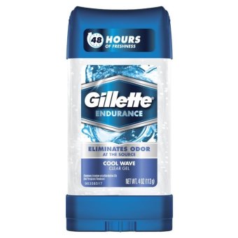 L��n kh��� m��i nam Gillette Endurance Clear Gel Cool Wave 113g