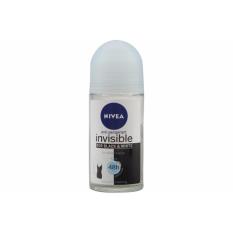 Lăn khử mùi Nivea Invisible For Black & White Giảm vệt ố vàng chai 50ml