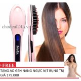 Lược điện chải thẳng tóc HQT-906 + Tặng Áo gen nâng ngực nịt bụng