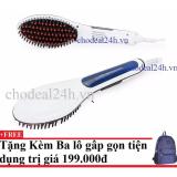 Lược điện Chải Thẳng tóc sokany + Tặng kèm balo du lịch gấp gọn