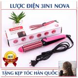 Lược điện Nova đa năng 3 in 1 + Tặng free kẹp tóc hàn quốc