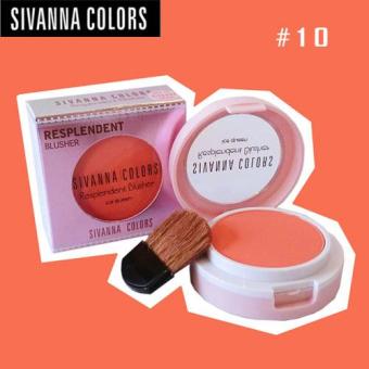 Má hồng SIVANNA COLORS Respiendent Blusher ice queen NO.10 Mã 004  