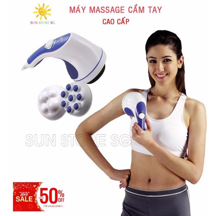 Máy Mát Xa Đánh Tan Mỡ Bụng - Máy Massage cầm tay Cao cấp - Giúp thư giãn và thon gọn cơ thể - Giảm 50% trong hôm nay chỉ có tại LAZADA