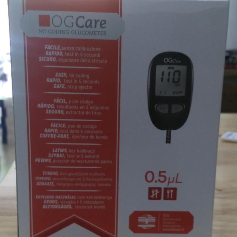 Nơi bán MÁY ĐO ĐƯỜNG HUYẾT CÁ NHÂN OGCARE NO CODING GLUCOMETER