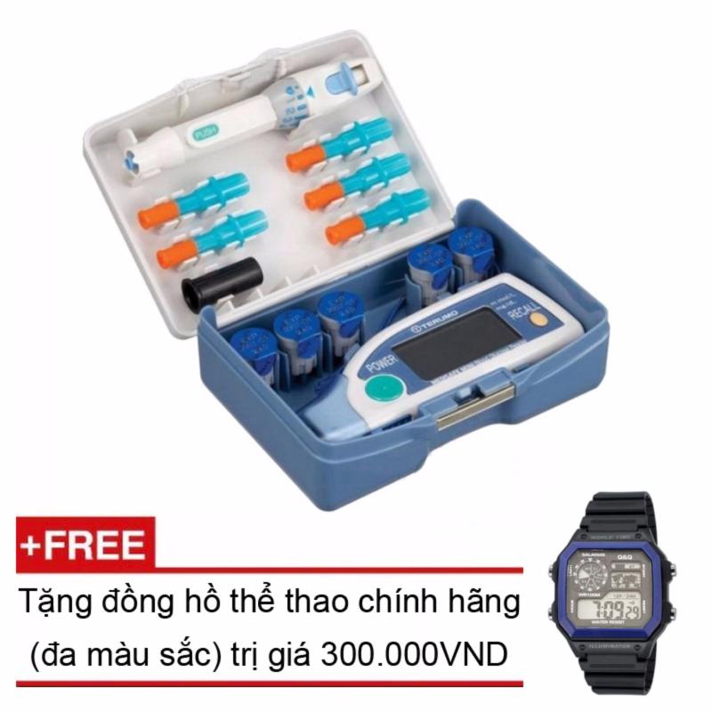 Nơi bán Máy đo đường huyết Terumo Medisafe Mini + Tặng đồng hồ thể thao