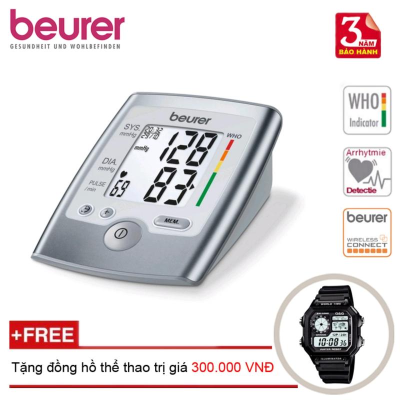 Nơi bán Máy đo huyết áp cổ tay Beurer BC31 + Tặng đồng hồ thể thao