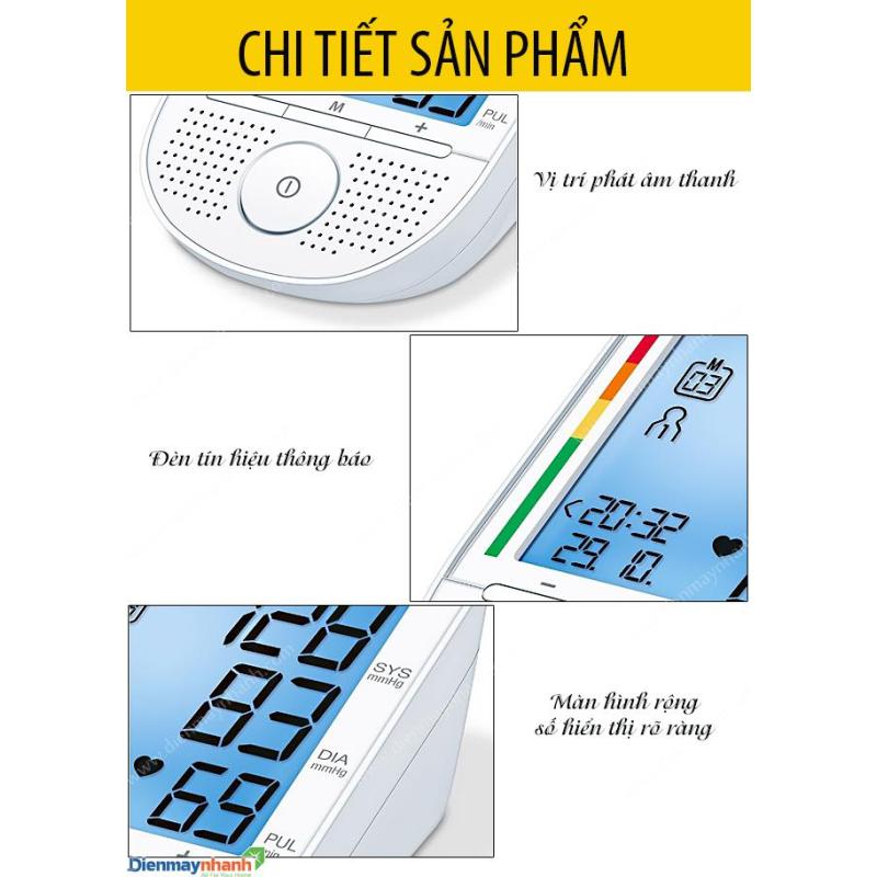 Nơi bán MÁY ĐO HUYẾT ÁP BẮP TAY CÓ GIỌNG NÓI BM49