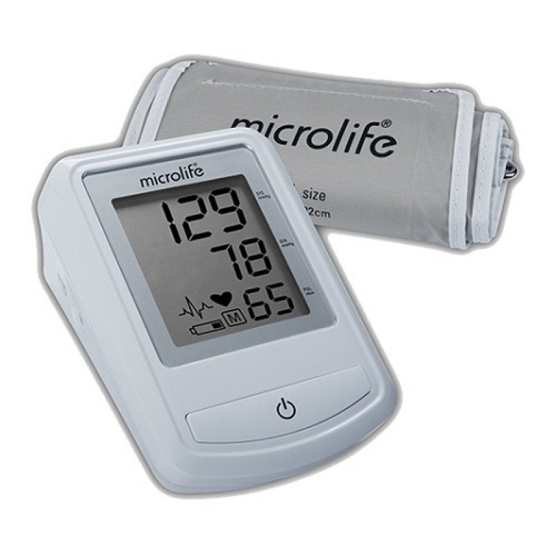 Máy đo huyết áp bắp tay Microlife 3NZ1-1P (Trắng) bán chạy