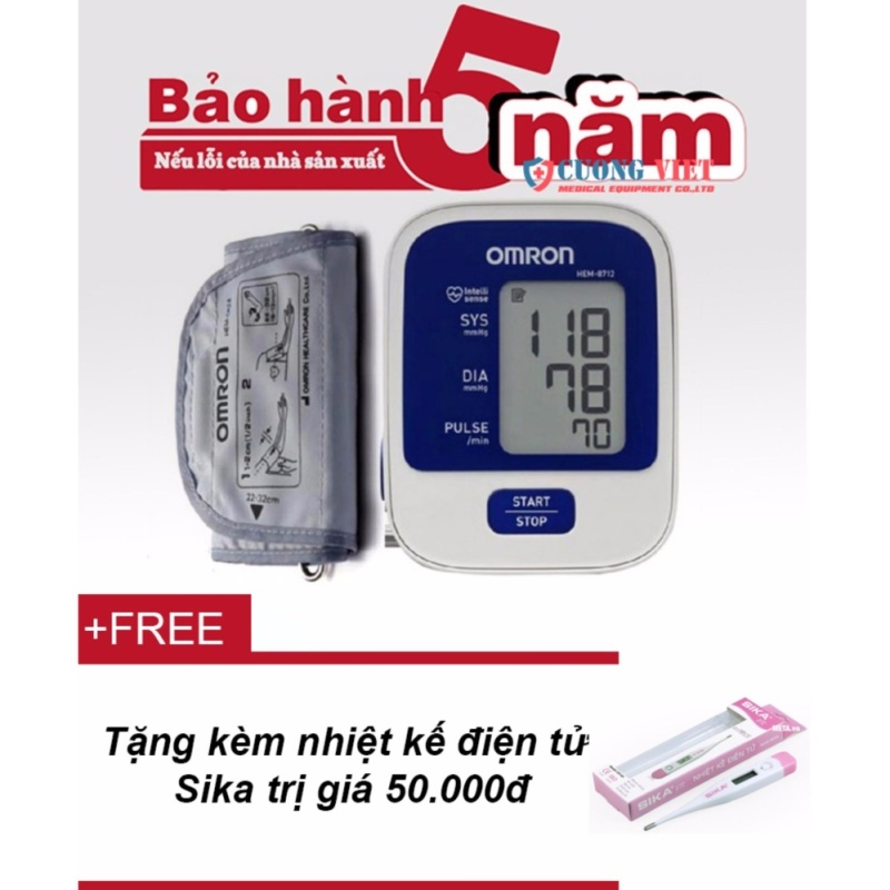 Nơi bán Máy đo huyết áp omron của nhật Omron HEM-8712