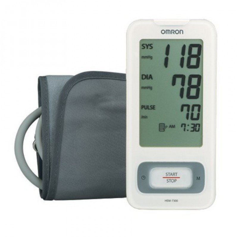 Máy đo huyết áp tự động cho phụ nữ có thai Omron HEM-7300 (Trắng) bán chạy