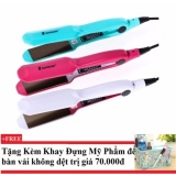 Máy duỗi kẹp tóc đa năng shinon 8090T + Tặng kèm khay đựng mỹ phẩm để bàn