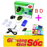 Máy mát xa trị liệu đầu ra kép đa chức năng+Tặng bộ kìm bấm móng tay