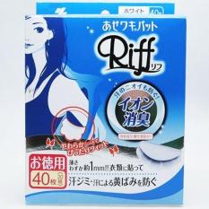 So Sánh Giá Miếng dán thấm hút mồ hôi nách, khử mùi – Riff Nhật Bản – Hộp 40 miếng  