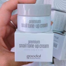 So Sánh Giá [Mini 10ml] Kem dưỡng trắng da và nâng tone da tức thì chiết xuất Ốc Sên Goodal Premium Snail Tone-Up Cream  