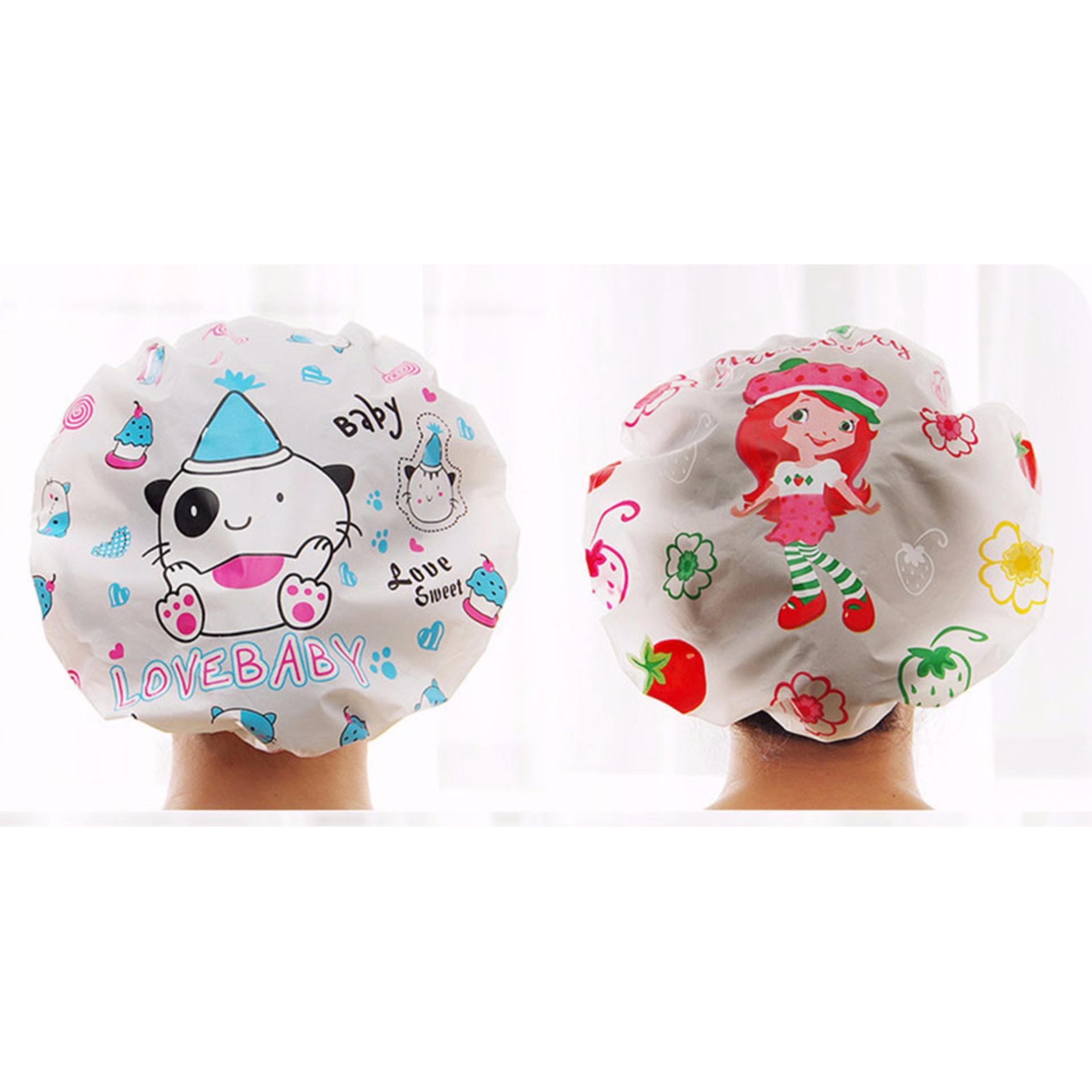 Mũ tắm hình thú cute uks1248