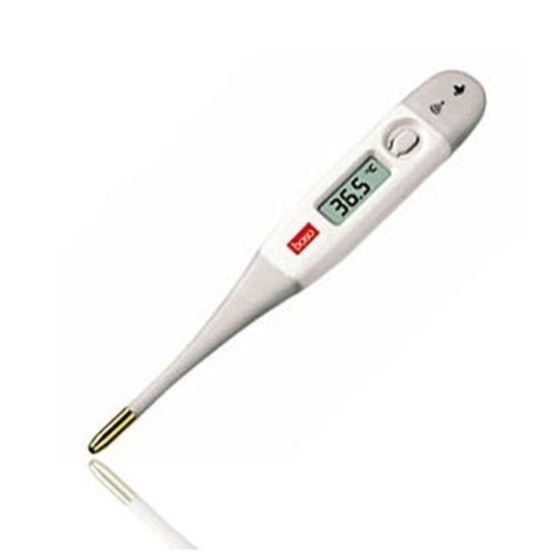 Nhiệt kế điện tử cho Bé + Tặng 01 bộ 4 dụng cụ búi tóc + Tặng 01 kìm cắt móng tay và dụng cụ lấy ráy tai có đèn bán chạy