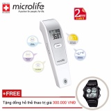 Nhiệt kế điện tử đo trán Microlife FR1MF1 + Tặng đồng hồ thể thao