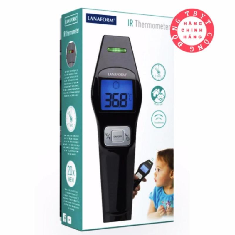 Nhiệt Kế Điện Tử Hồng Ngoại Lanaform Ir (Đen) bán chạy