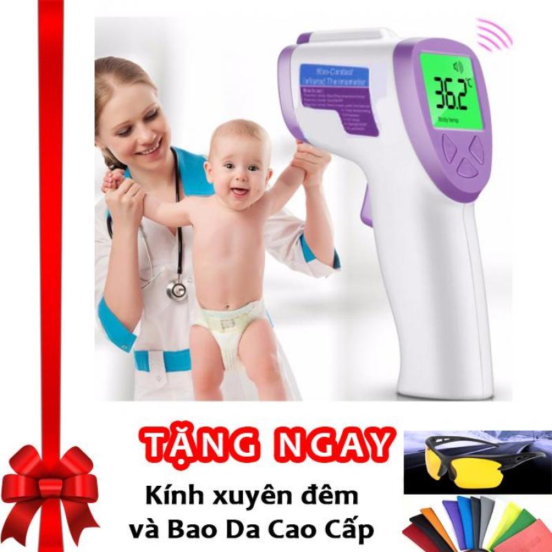 Nhiệt kế hồng ngoại đa chức năng đo trán cho bé F176 (Trắng) + Tặng
kính xuyên đêm và bao da cao cấp bán chạy