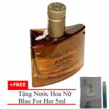 Nước hoa nam tính Aspire eau de parfum 60ml + Tặng Nước hoa nữ Blue For Her eau de parfum 5ml