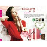 .nước hoa nữ jolie dion energy 60ml. tặng kèm chai nhỏ 3ml