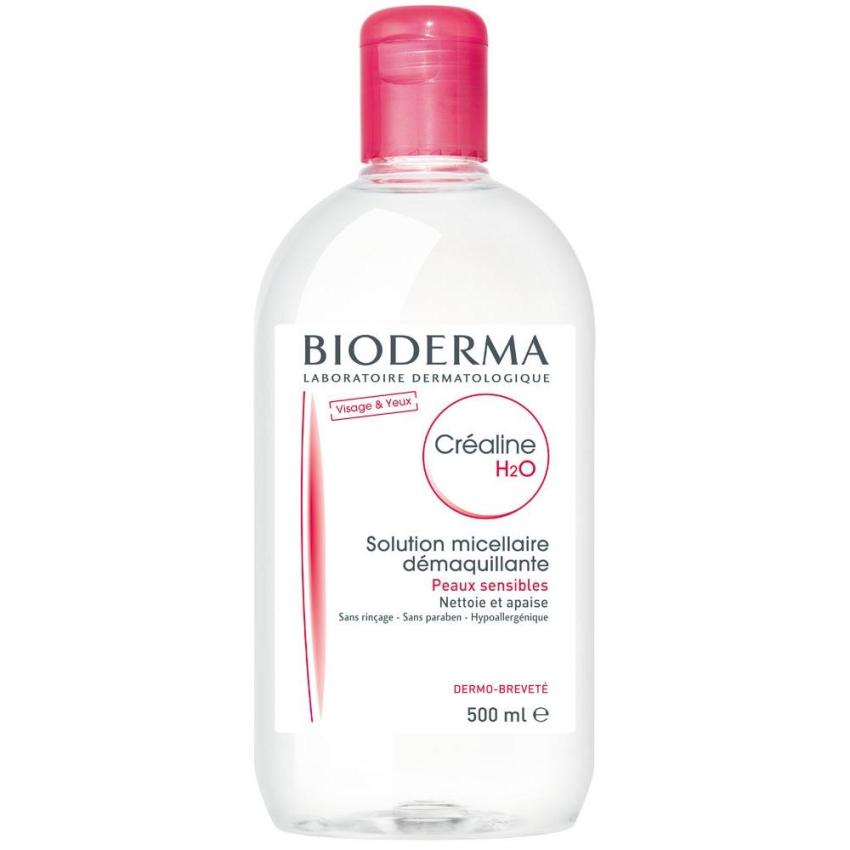 Nước tẩy trang bioderma bioderma créaline h2o dành cho da nhạy cảm 500ml
