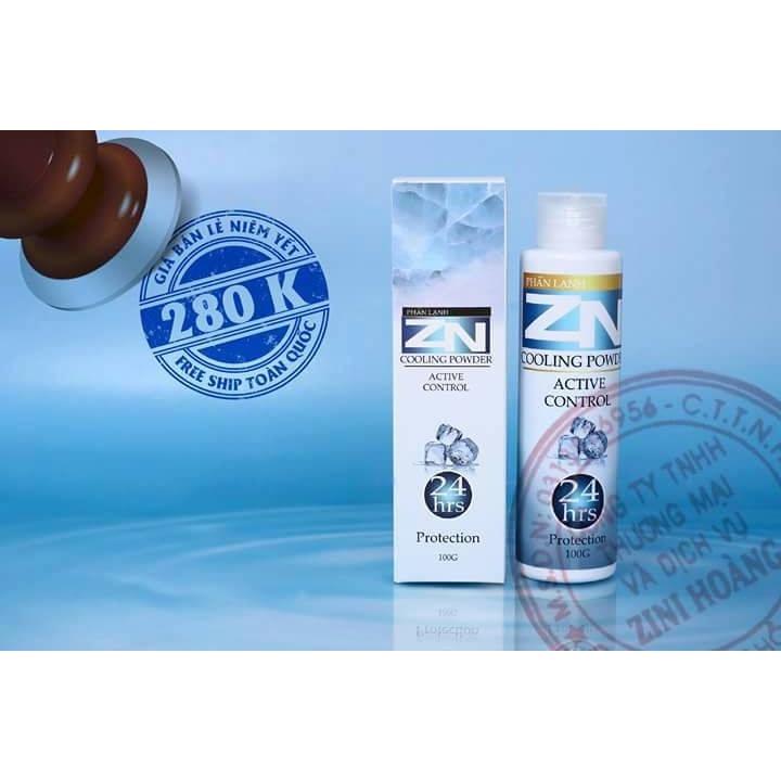 Phấn lạnh khữ mùi cơ thể ZN ngăn mùi cơ thể