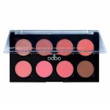 Phấn má hồng 8 ô odbo infinity blusher color palette #no 01