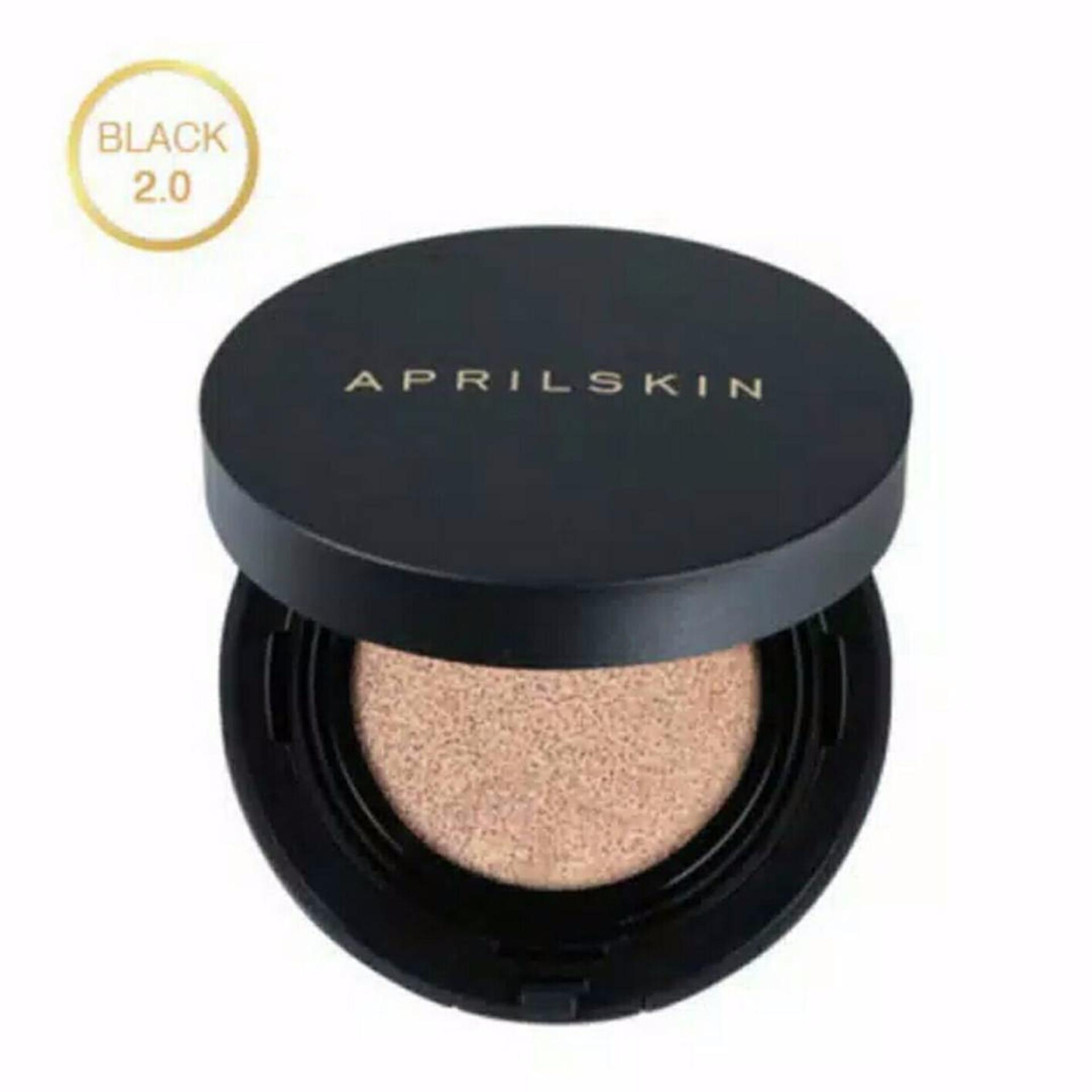 Phấn nước April Skin Black Magic Snow Cushion 15g #23 Natural Beige cho màu trắng tự nhiên