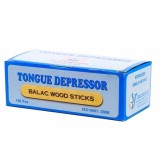 Que đè lưỡi gỗ BALAC hộp 100 chiếc