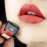 Son kem lì liquid matte lipstick narguerite #008 fannie