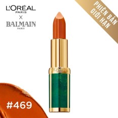 Son màu mịn môi LOreal Paris Balmain - 469: Cam đất tốt nhất