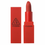 Son môi 3ce Red Recipe màu 214 Squeezing - Màu đỏ tươi - Hàn quốc